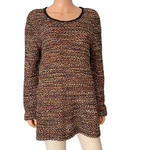 Vintage Missoni Mohair Metallic Knit Sweater Made in Italy | XL